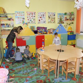 Детский клуб в новом микрорайоне Москвы