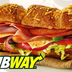Ресторан быстрого обслуживания Subway!